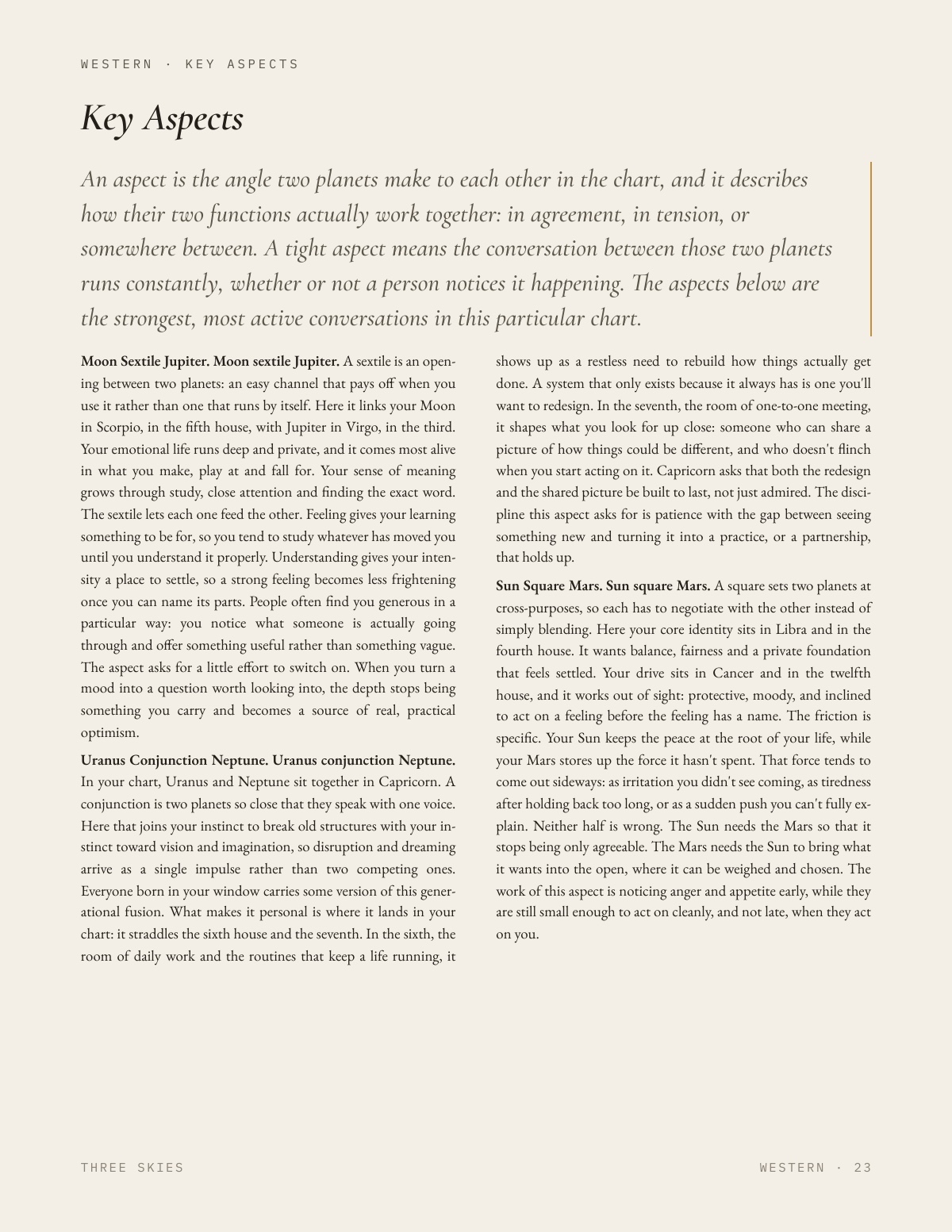Sample reading — page 23 of 82