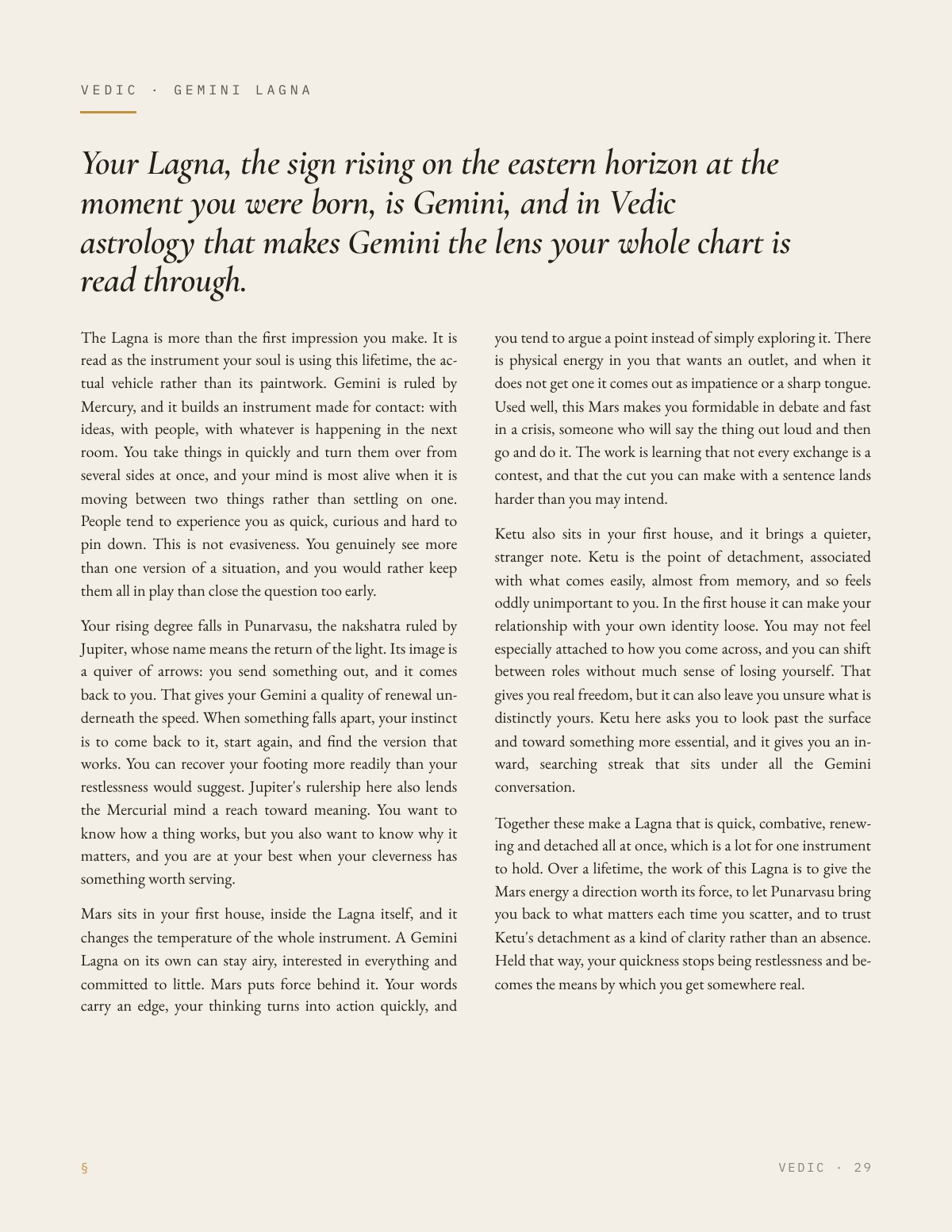 Sample reading — page 29 of 82