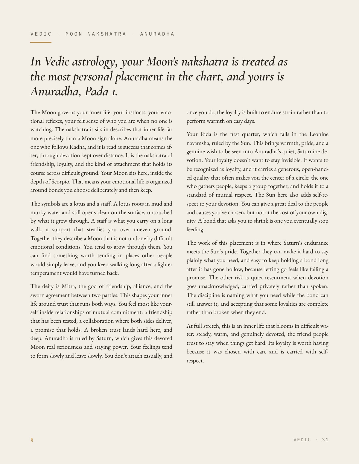 Sample reading — page 31 of 82