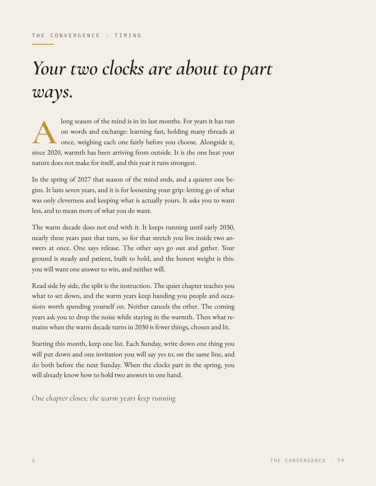 Sample reading — page 79 of 82