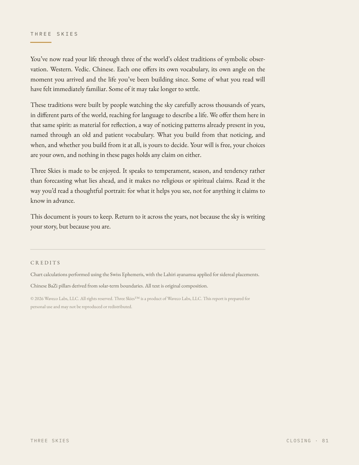 Sample reading — page 81 of 82